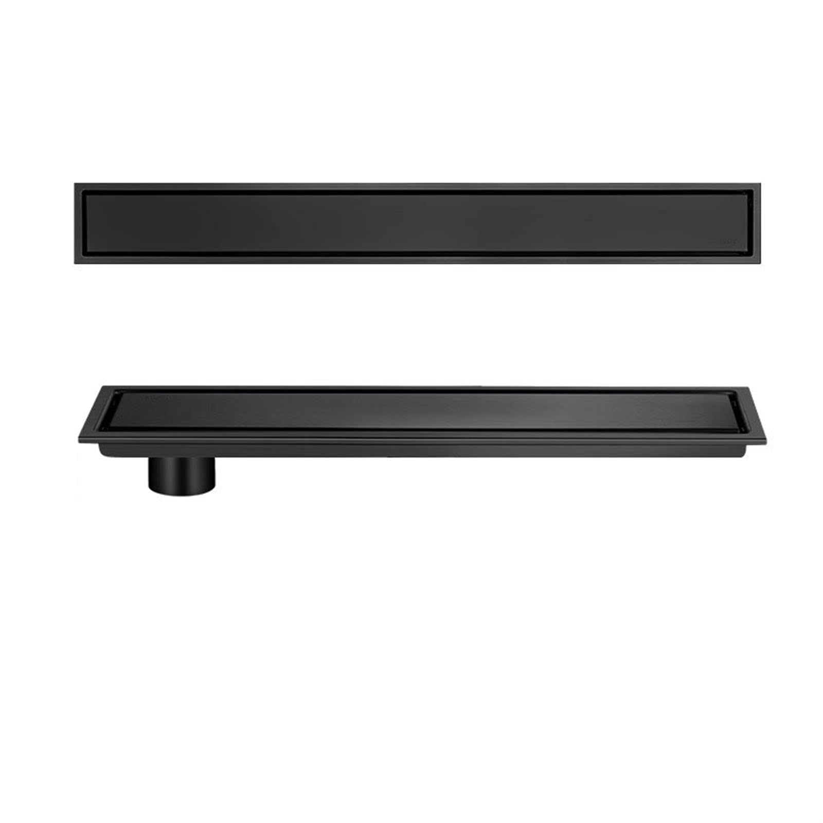 Rectangular Desagüe de Ducha Lineal de Acero Inoxidable 304, Desagüe Lineal Desagüe De Suelo Cubierta Oculta Desmontable, Profesional Desagüe Lineal Desagüe De Suelo para Cocinas, Baños y Aseos (Colo