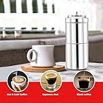 Harmony South Indian Filter Coffee Maker, Stainless Steel, 200ml Capacity, Multi-Brew Coffee Maker - Image 4