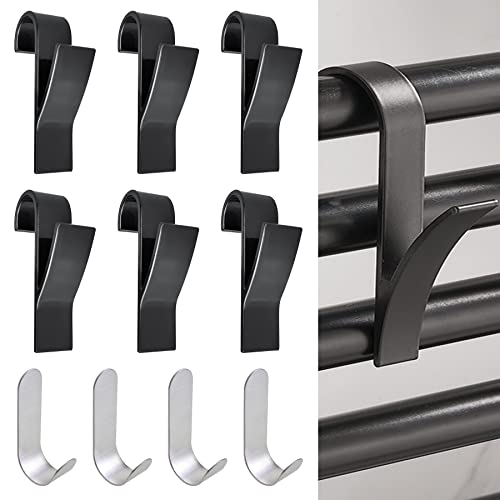 Ganci per Termoarredo Bagno-6 Pezzi Appendi