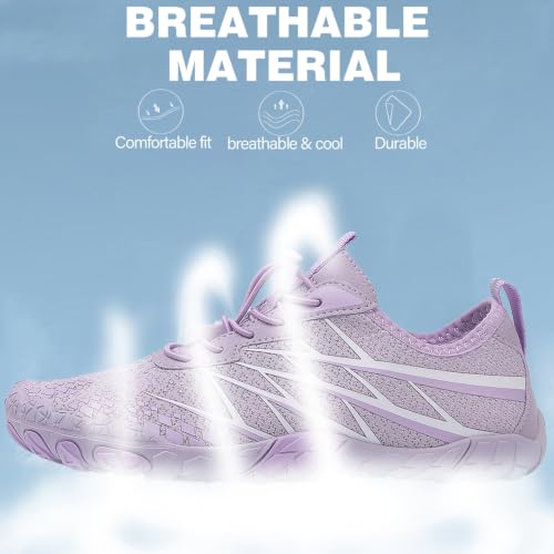 Image of Hike Barefoot Shoes Women Men Pro Water Footwear Wide Toe Box Non-Slip Unisex Athletic Outdoor Running Shoes