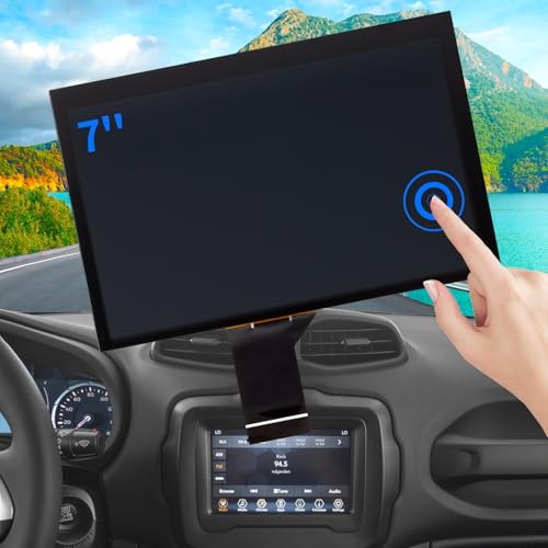 Écran de rechange Uconnect 7" haute précision pour radio Jeep Renegade