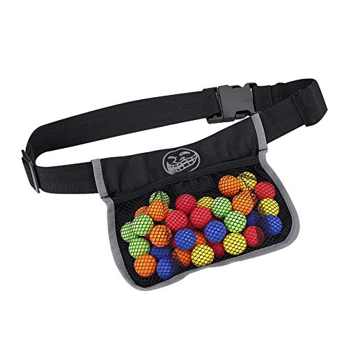 Tbest Bullet Storage Bag, Tactical Rival Ball Waist Bag, Oxford Canvas Darts Pouch, Bullets Tactical Waist Bag for Nerf Rival Zeus Apollo Refill (Small)