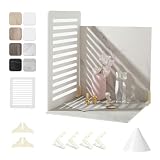 Picture of 4PCS 16x16 Inch Backdrop Boards, 1PC 15x19 Inch Window Shadow Pane, 1PC Light Cone with Backets & Holders, Background Kit for Small Product Food Make-up Product Studio, BEIYANG