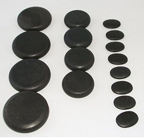 Zabrina 16 Pcs Professional Large Massage Stone Set Basalt Hot Rocks Stones image 5