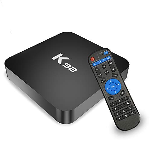 Android 8.1 TV Box, SAMMIX K92 Smart TV Box 4GB+32GB Amlogic S905X2 Quad-Core 64bit Cortex-A53 with Dual-WiFi 5G/2.4G, 3D 4K Ultra HD/Gigabit Ethernet/BT 4.1/USB 3.0 Streaming Media Player