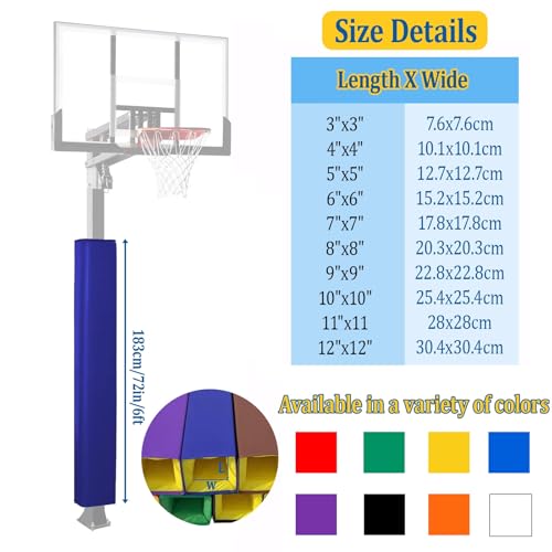 Evite golpes en columnas con esta almohadilla protectora de espuma de 72" 8