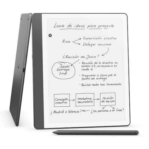 ¡Kindle Scribe: escribe a mano sobre tus libros con pantalla rediseñada y lápiz prémium | Oferta exclusiva!