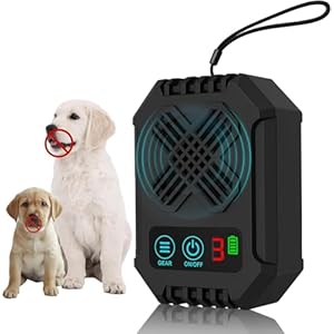 Dispositivos antiladridos, dispositivo antiladridos para perros, corteza ultrasónica de perro, 3 modos, recargable, largo alcance, dispositivos de control de ladridos de perro de 50 pies (blanco)