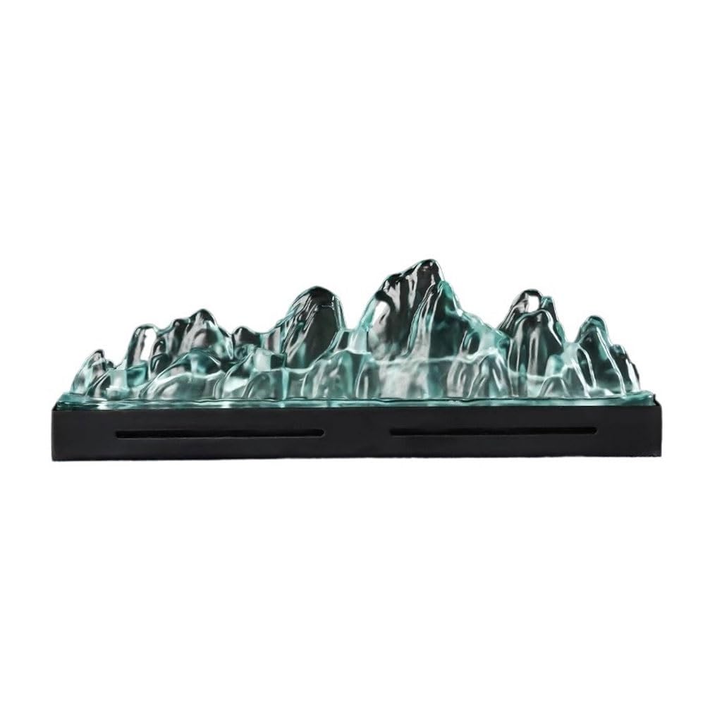 SLEEVE Incense Burner Holder Retro Glass Incense Burner Household Incense Box Indoor Agarwood Sandalwood Small Ornaments Incense Holder