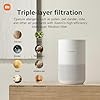 Xiaomi Mi Air Purifier 4 Compact, True HEPA H13 3-Stage Filter System Removes 99.97% of Pollutants as small as 0.3 microns, Smart Home Integration, Whisper Quiet, Just 0.9KW/day, OLED Touch Display