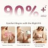 Nursi Luna Flange Sizing Kit 3-in-1 with 13/15/17/19/21mm for 24mm Electric Breast Pump Flanges/Shields, 10PCS Soft Silicone Flange Inserts for More Comfortable Pumping, BPA-Free, Essential for Moms #2