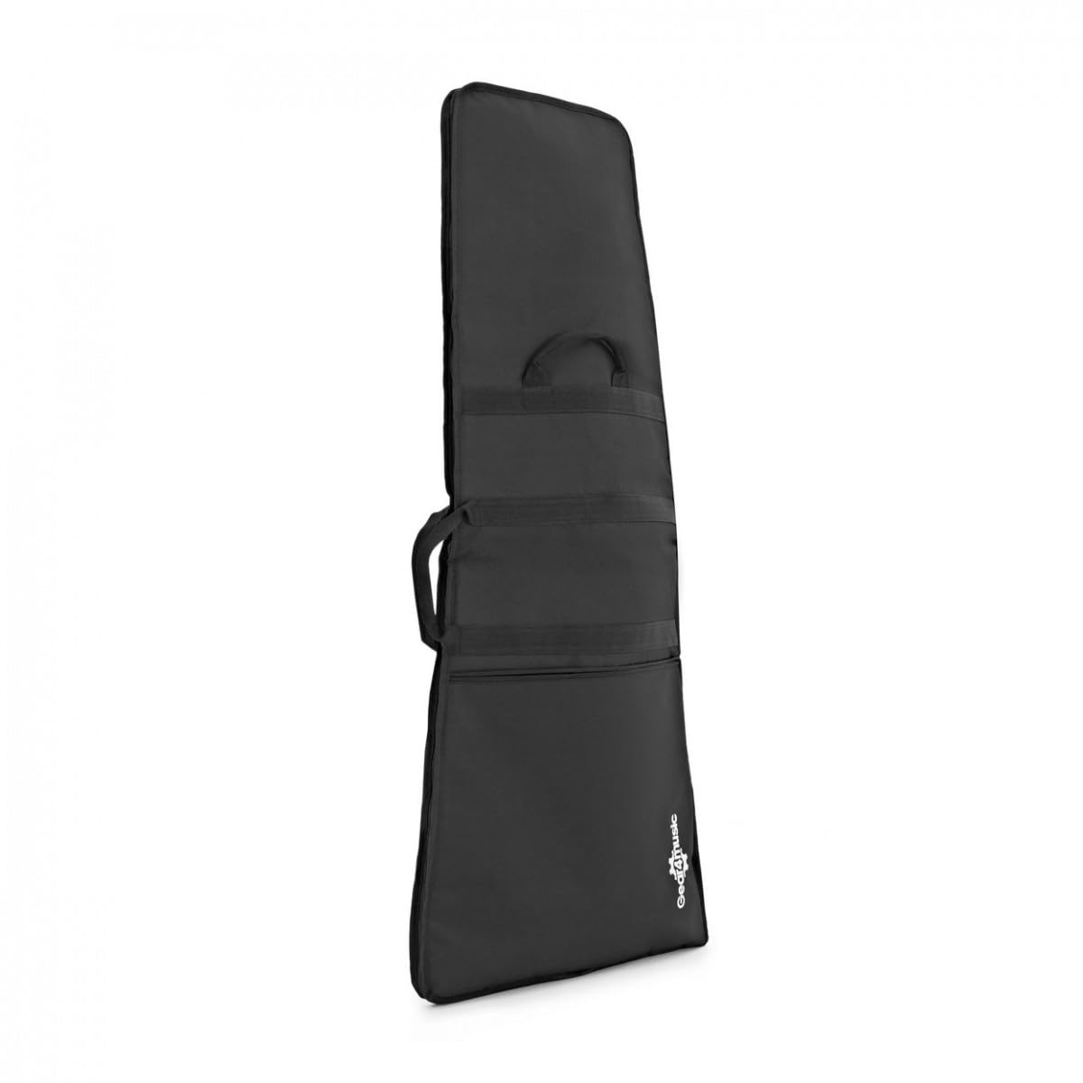 gear4music Borsa per chitarra elettrica con interno imbottito, nera