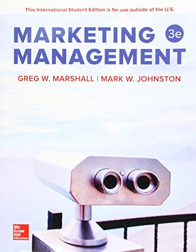 ISE Marketing Management