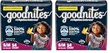 Goodnites Girls' Nighttime Bedwetting Underwear, Size S/M (43-68 lbs), 14 Ct (Pack of 2)