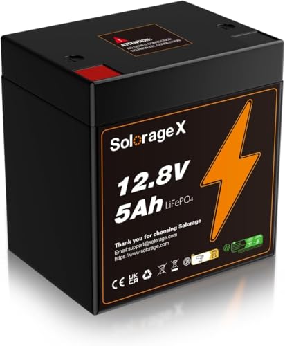 Solorage X 12V 5Ah LiFePO4 Batterie