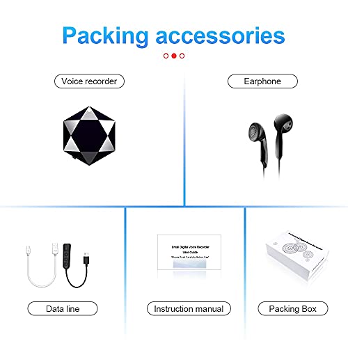 JXXFEXR 16GBスパイミニボイスレコーダー M6 の商品画像 7