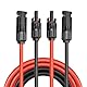 Solarkabel 4mm²/6mm², Verlängerung Solarkabel 1/2/3/5M, Verlängerung Solarkabel Solarstecker, Verlängerung Solarkabel (4MM²3M)