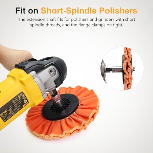 Image of Buffing Wheel Flange Kit Use with Airway Buff Extender, for Polishing Wheel