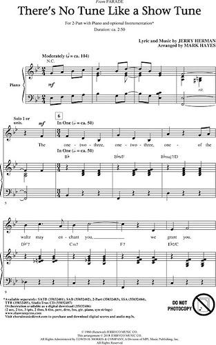 There's No Tune Like a Show Tune
