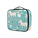 Werkzeuge Kosmetik Zug Fall niedlich Happy Sun Einhorn Blume Make-up Tasche Reisespeicher Tragbare Kulturbeutel Brieftasche