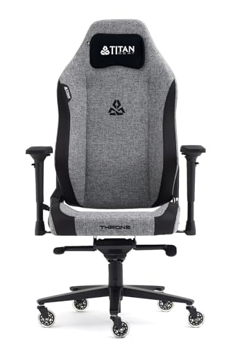 Titanseat Throne Chromium Kumaş Oyuncu Koltuğu