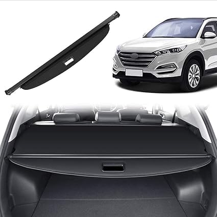 Cubreobjetos retráctil de Hyundai Tucson III: viaja con equipaje seguro y ordenado