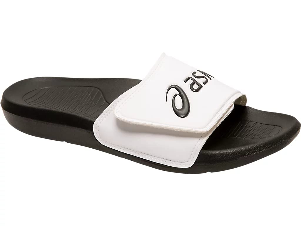 ASICS unisex-adut AS002 White/Black Slide Sandal - 7 UK (1173A005.101) (B07KMB73NT) Amazon Price History, Amazon Price Tracker