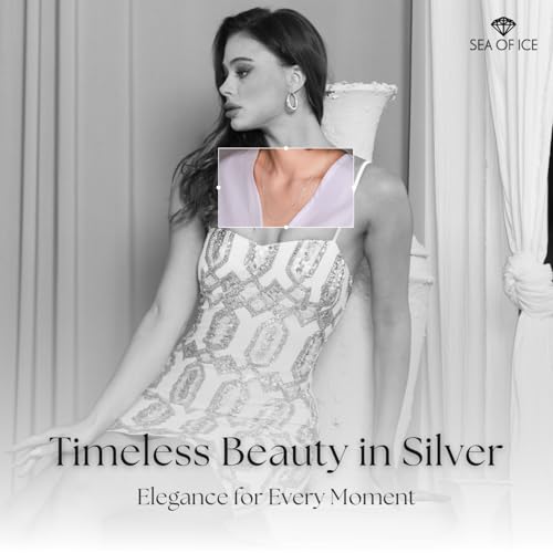 SEA OF ICE Sterling Silver 1mm Twisted Curb Singapore Rope Chain Adjustable Necklace For Women, Size 22" Italy4