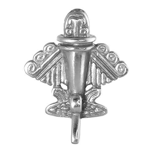 Image of Colombian Emerald & Multi-Material Options | Quimbaya Flyer Lapel Pin | Ancient Alien Golden Jets Collection