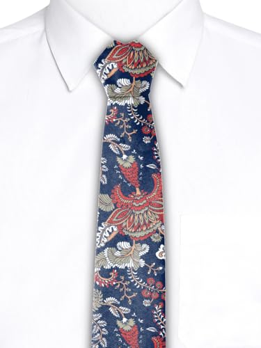 Image of BLACKSMITH Fashion Printed Tie for Men - Fashion Accessories for Blazer, Tuxedo or Coat.