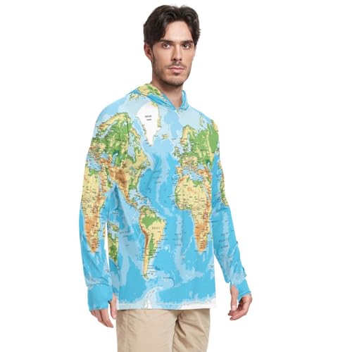 Men Sunscreen Hoodie Cool Sun Protection Sunscreen Hoodie (S-XXL)2