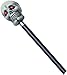 Rubies 48" Tall Cane w/Jewel Eyes, Bone, One Size
