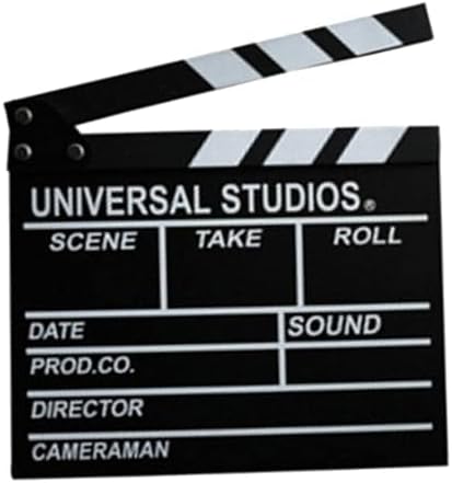 FOTOKINA Action Clap Bord Movie Director CLAP Board Clapper Clapboard Action Board Black