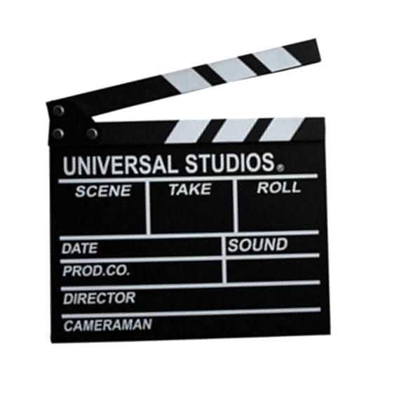 FOTOKINA Action Clap Bord Movie Director CLAP Board Clapper Clapboard Action Board Black