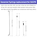 Strongthium Throttle Return Springs Assortment for Honda Briggs and Stratton Small Engines Lawn Mower Mini Bike Go Kart Replacement