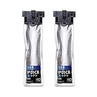 Amazon.co.jp: IP01KB ブラック×3 互換インクパック 顔料 大容量