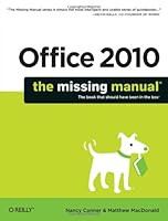 Algopix Similar Product 4 - Office 2010 The Missing Manual