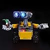 BRIKSMAX Kit di Illuminazione a LED per Lego Ideas Wall E, Compatibile con Il Modello Lego 21303 Mattoncini da Costruzioni - Non Include Il Set Lego #1