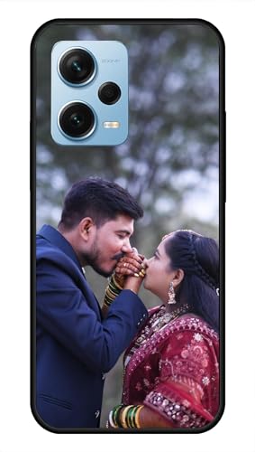 Image of NDCOM for Customised Redmi Note 12 Pro Plus 5G Back Cover | Redmi Note 12 Pro Plus 5+G Back Case DIY Personalised Photo Design | Customized Gift Custom Text Name Printed Metal Case
