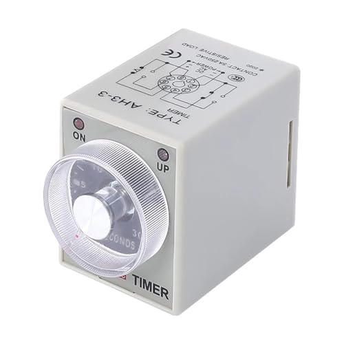 Relé de 0-60 minutos AH3-3 de 24 VCA ideal para arranques progresivos seguros 2
