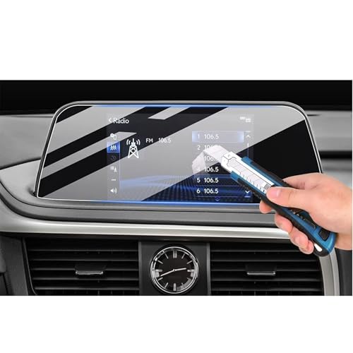 Cristal templado premium para Lexus RX 2020 de 12.3" con acabado ultra transparente y preciso