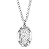 Rosemarie-Collections-Religious-Saint-Medal-Pendant-Necklace-24 Rosemarie Collections Religious Saint Medal Pendant Necklace (St Raphael)