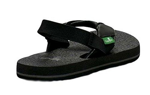 Sanuk Kids unisex-kids Root Beer Cozy Flip Flop3