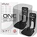 Sound Bass ONE, ONE Gen 2, ONE SL & Play:1 Wall Mount Bracket, Twin Pack [2pcs], Black, Compatible with Sonos ONE, ONE Gen 2, ONE SL & PLAY1 Speaker