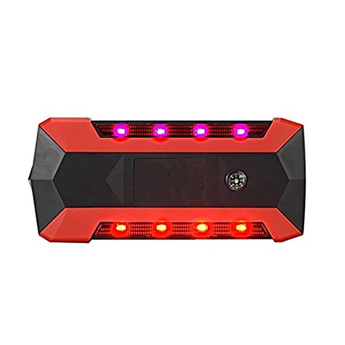 Preisvergleich Produktbild WJJ- Auto Jump Starter 600A Peak 13600mAh Booster Notstromquelle Notfall Auto Start Power & Ultra-helle LED Blitzlicht für SOS