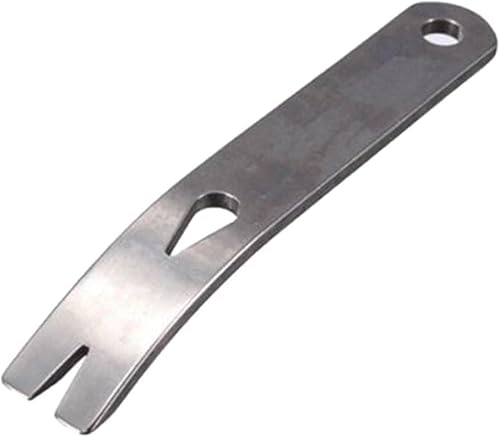 Mini barra de alavanca de aço inoxidável multifuncional EDC para Bushcraft e sobrevivência