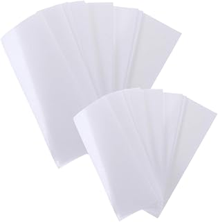 Healeved 400 Pçs Depilação Descartável Estêncil Cera Para Depilação Tiras De Cera Para Depilação Facial Tiras De Cera Para Depilação Tiras De Cera Para Depilação Tiras De Cera Facial