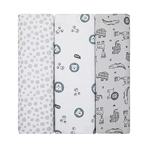 PAPI DESDE 1974 Cueiro Flanel Papi Compose Estampado Para Bebê 1 0M X 80Cm Contém 03 Un