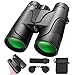 Hutact Binoculars for Adults, Compact for Bird Watching, 10X42 Professional Traveler HD , BAK4 FMC Coated Lens, Waterproof and Dustproof