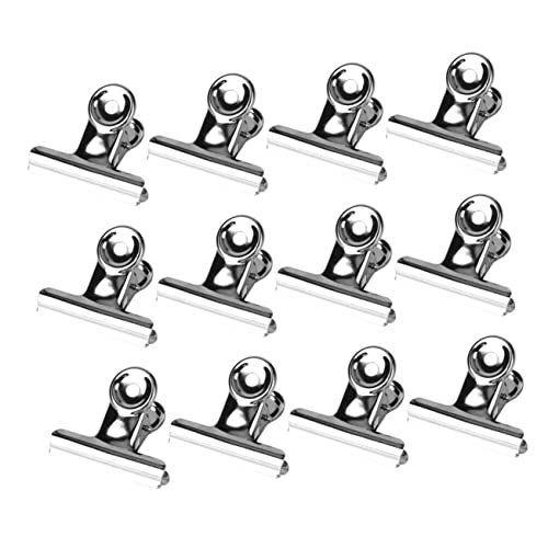 OSALADI 30Pcs Metal Snack Bag Sealing Clips Storage Clamps for Food Office Home Use Airtight Closure for Chips Bread More